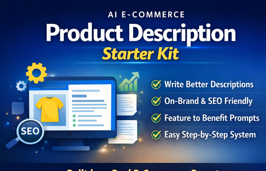 AI E-Commerce Product Description - Starter Kit Only